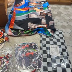 Monster Truck Party Stuff