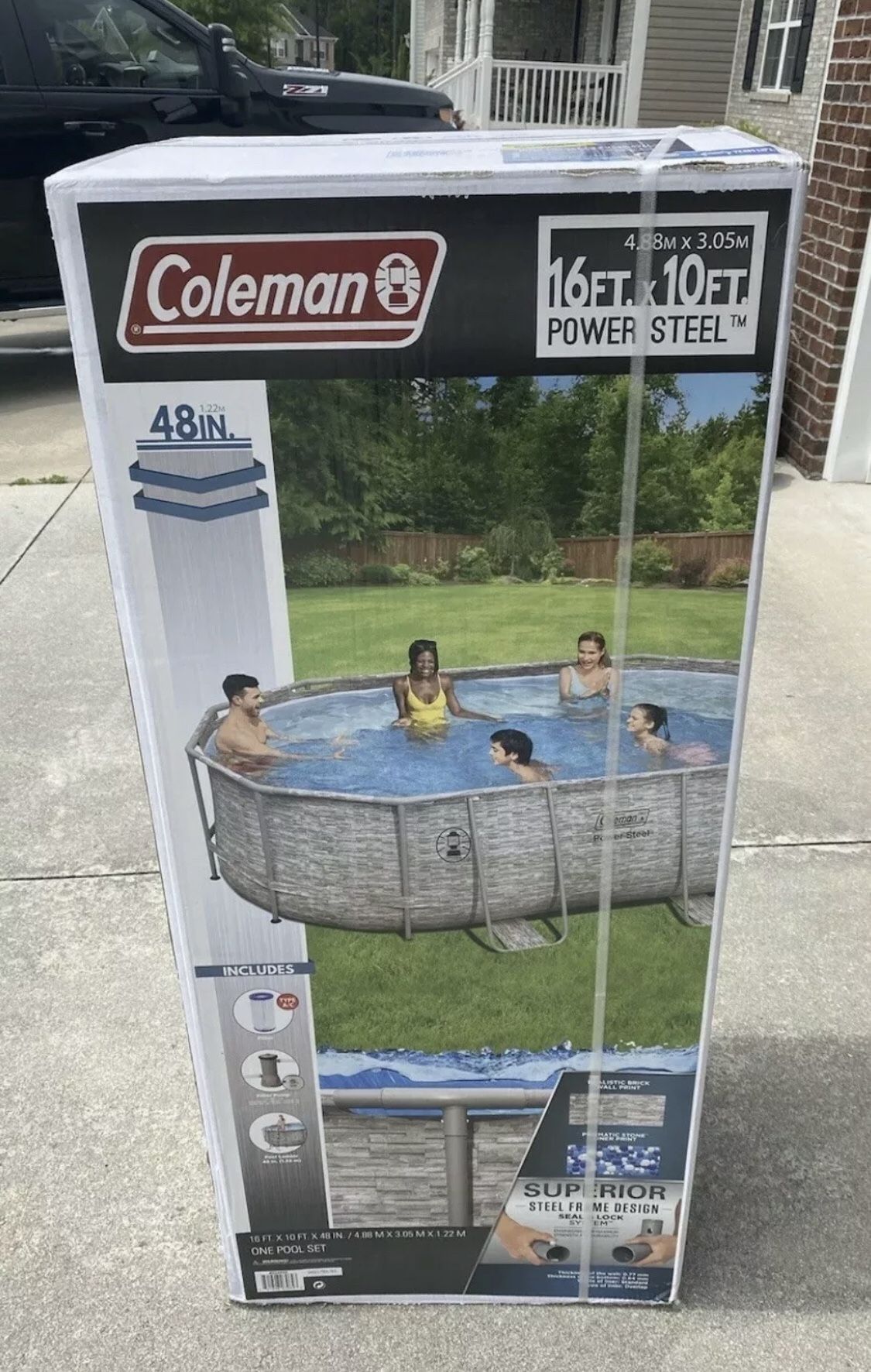 POOL - Oval Swimming Pool Brand New Free Delivery! Rainy Day Sale!