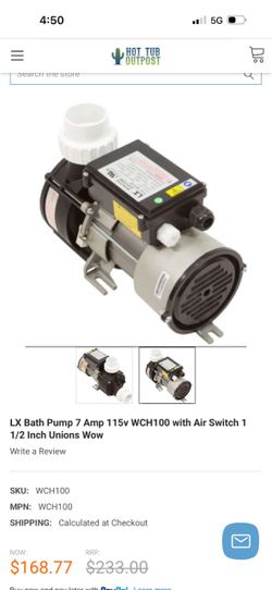 Brand new whirl pool -Jacuzzi pump