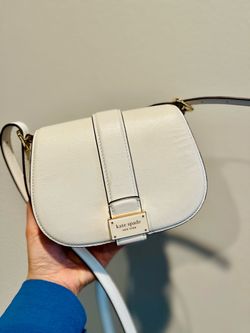 kate spade new york Women's Nouveau Textured Leather Mini Saddle Crossbody