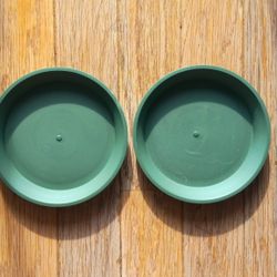 New Pair Set Of 2 Plant Planter/ Flower Pot/ Plant Pot Sauser 