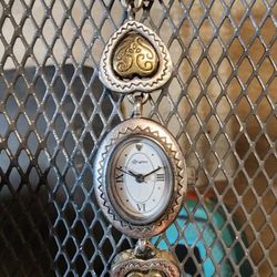 Brighton "Baltimore" Watch Hearts that turn gold to silver