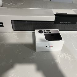Bose Soundbar and Apple TV 4K Brand New In Box 