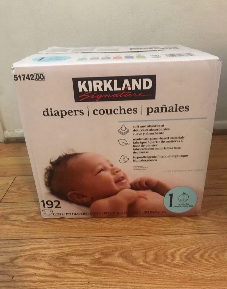 Costco Diapers Size 1, 192 New - Firm Price 