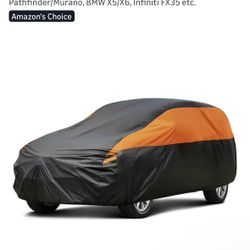 SUV Car Cover / Toyota Highlander, Honda Pilot, Nissan Pathfinder Etc.