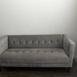 $395 Modern velvet Couch