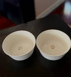 In Excellent Condition, Never Used Dishwasher Safe. 5 Inches Wide and 2 Inches Tall.