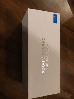 Apple Watch charging dock