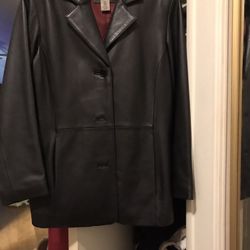 Leather Coat