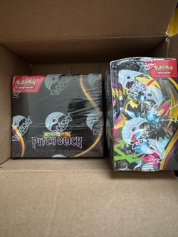 Pokemon Pitch Black Booster Display Box