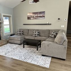 Sectional Couch W/ Love Seat