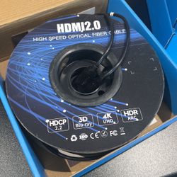 4K Fiber Optic Hdmi 131 Feet Each