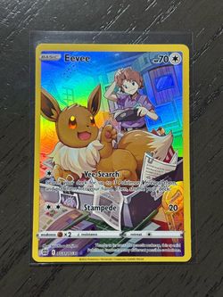 Pokémon TCG Eevee TG11/TG30 Holo Brilliant Stars Trainer Gallery