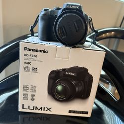 Panasonic LUMIX FZ80 4K Digital Camera - 60x Zoom (With Original Box)