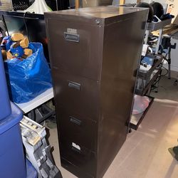 4 drawer file cabinet