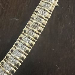 14k Bracelet With Diamonds 