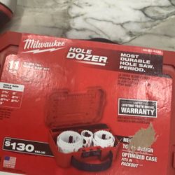 Milwaukee Hole Dozer General Purpose Bi-Metal Hole Saw Set (11-Piece) 49-22-4020 Brand New Item