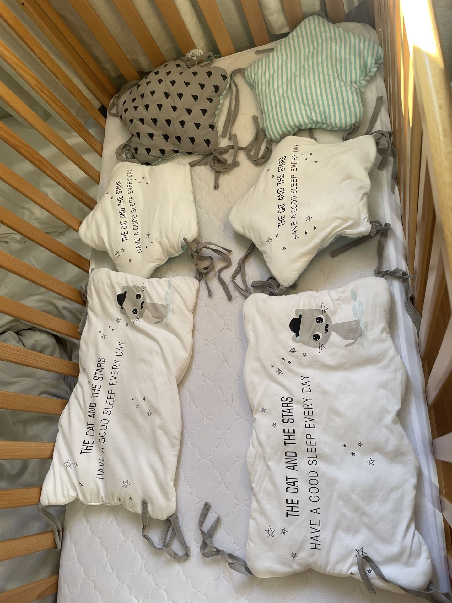 Crib Rail Pad Protector 