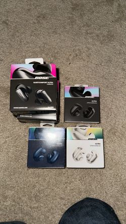 Two different kind of Bose earbuds