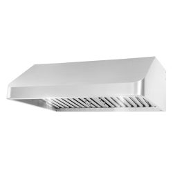 New Open Box 30" Under Cabinet Stainless Steel Range Hood with Push Button Controls