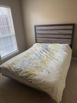Queen Size Bedframe & Headboard