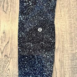 Lululemon Align High-Rise Leggings – Black Speckle Print, Size 0