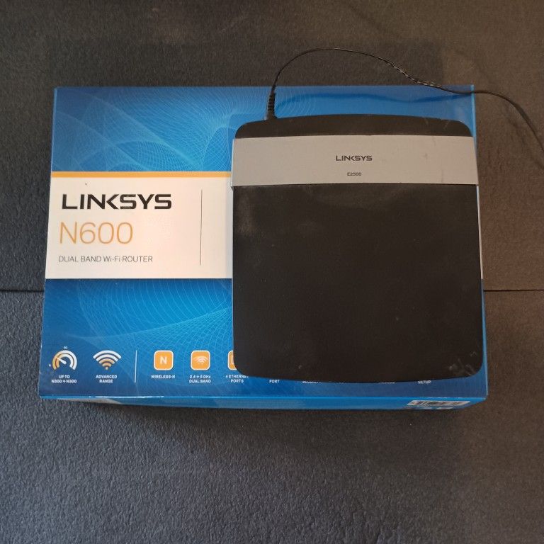 Linksys N600 Dual Band Wi-Fi Router