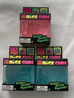 Needoh Nice Cubes; $10 each