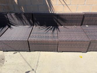 Outside patio, furniture