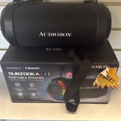 Subzooka LED Portable speaker With Fm Radio