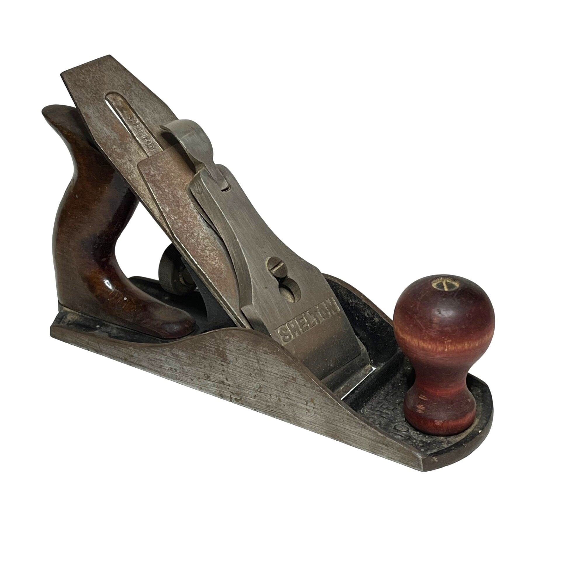 Vintage Shelton Wood Bench Plane No. 9 Made in USA