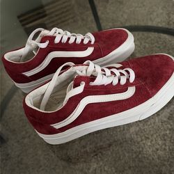 Red Vans (Youth 3.5)