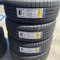 225/60r17 Goodyear assurance all season set of new tires set de llantas nuevas