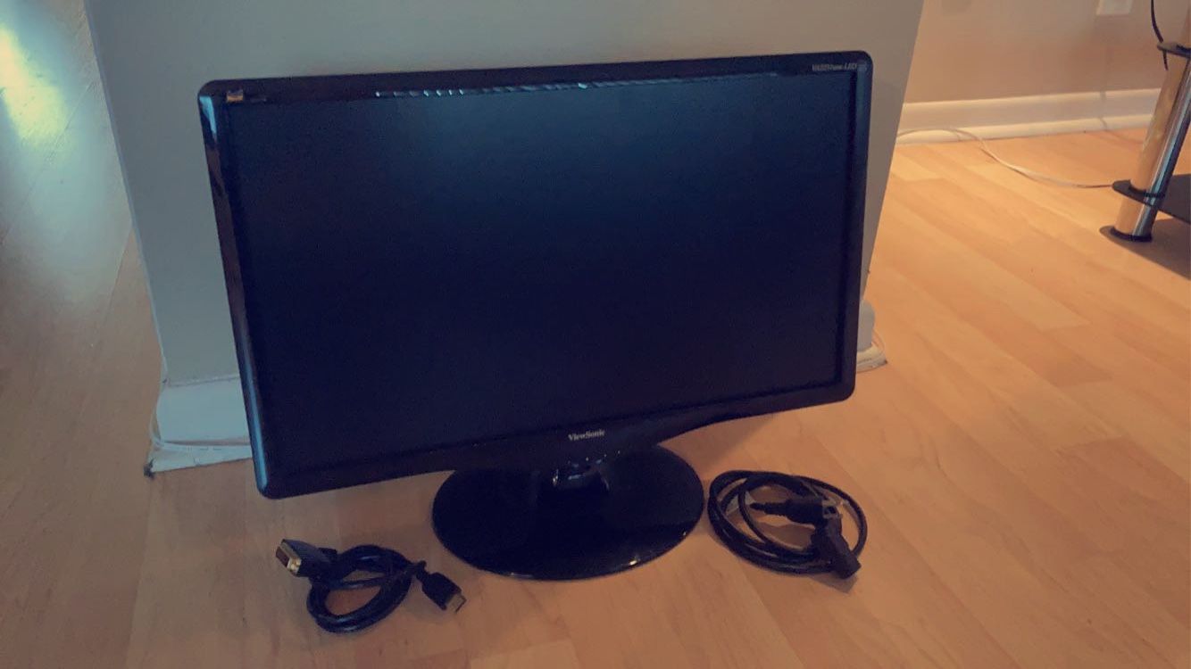 22” Computer Monitor, HDMI Adapter