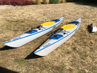 Easyrider Eskimo 16 kayak set with car rack and gear