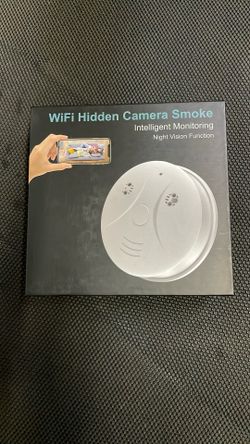 WiFi Hidden Camera Smoke Detector