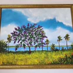 "Redman" L.A. Meyer River Jack Painting 