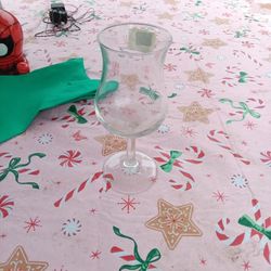 Vintage Wine Glass From France 