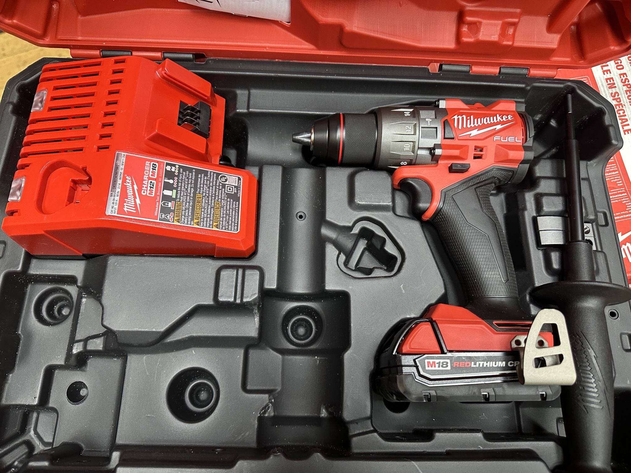 Milwaukee M18 Fuel 1/2” Hammer Drill Kit