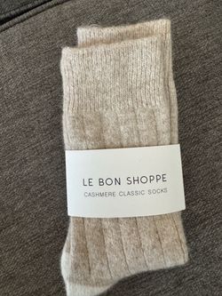 Cashmere sock