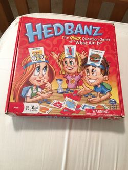 Headbanz game