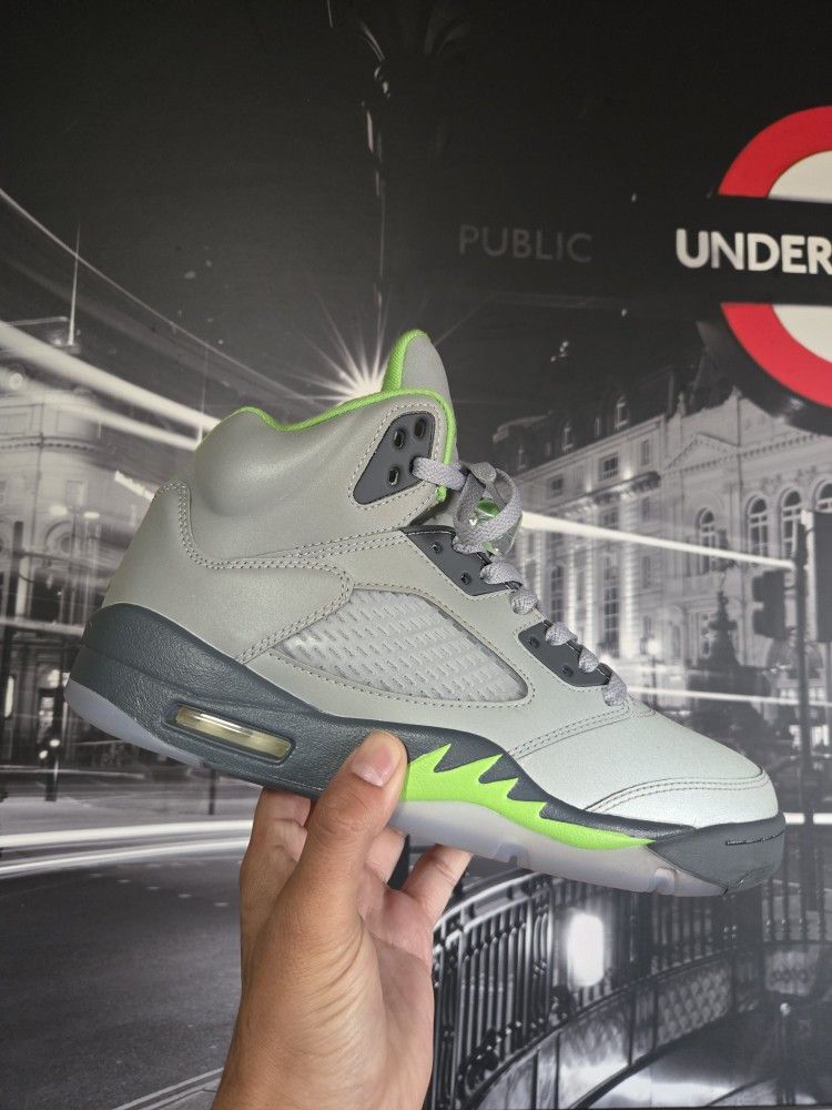 Jordan 5 'Green Bean