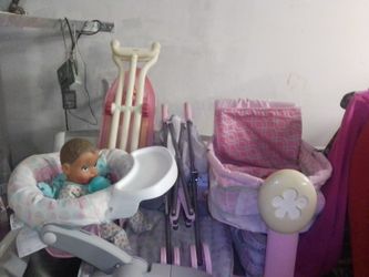 Baby Toys Stroller Iron Board Cradle/Crib Baby Walker 