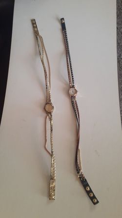 Braided Wraparound watch bracelets $5 each