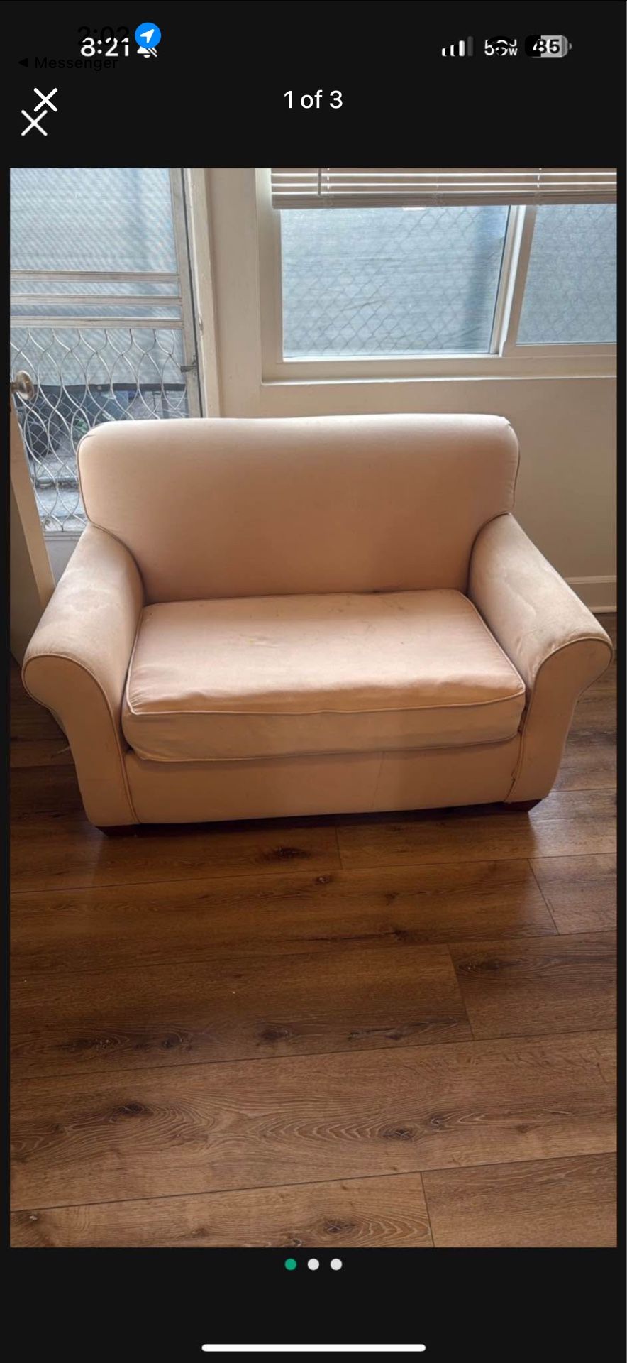 Small pullout couch