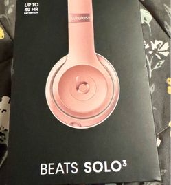 Beats Solo3 Wireless Headphones Rose Gold