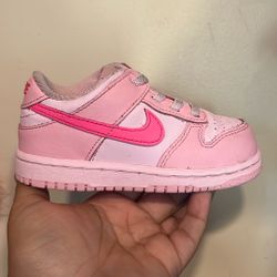 Triple Pink Dunks 