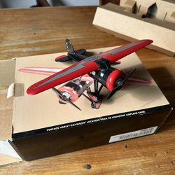 Vintage Harley Davidson Lockheed Vega 5B Highwing 