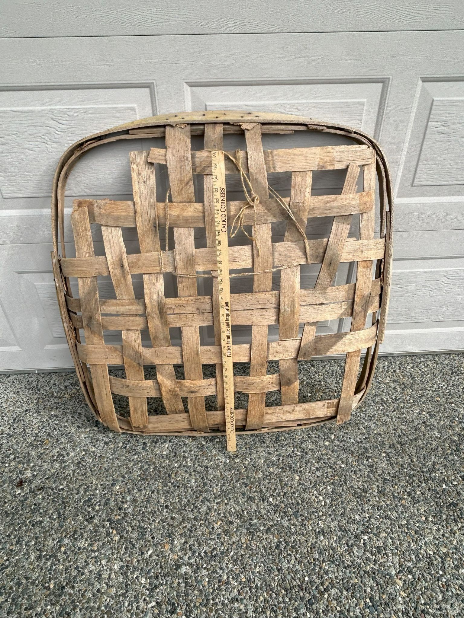 Antique Tobacco Basket