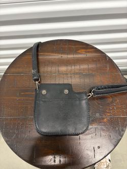 Black Leather  mini camera case for automatic picture camera